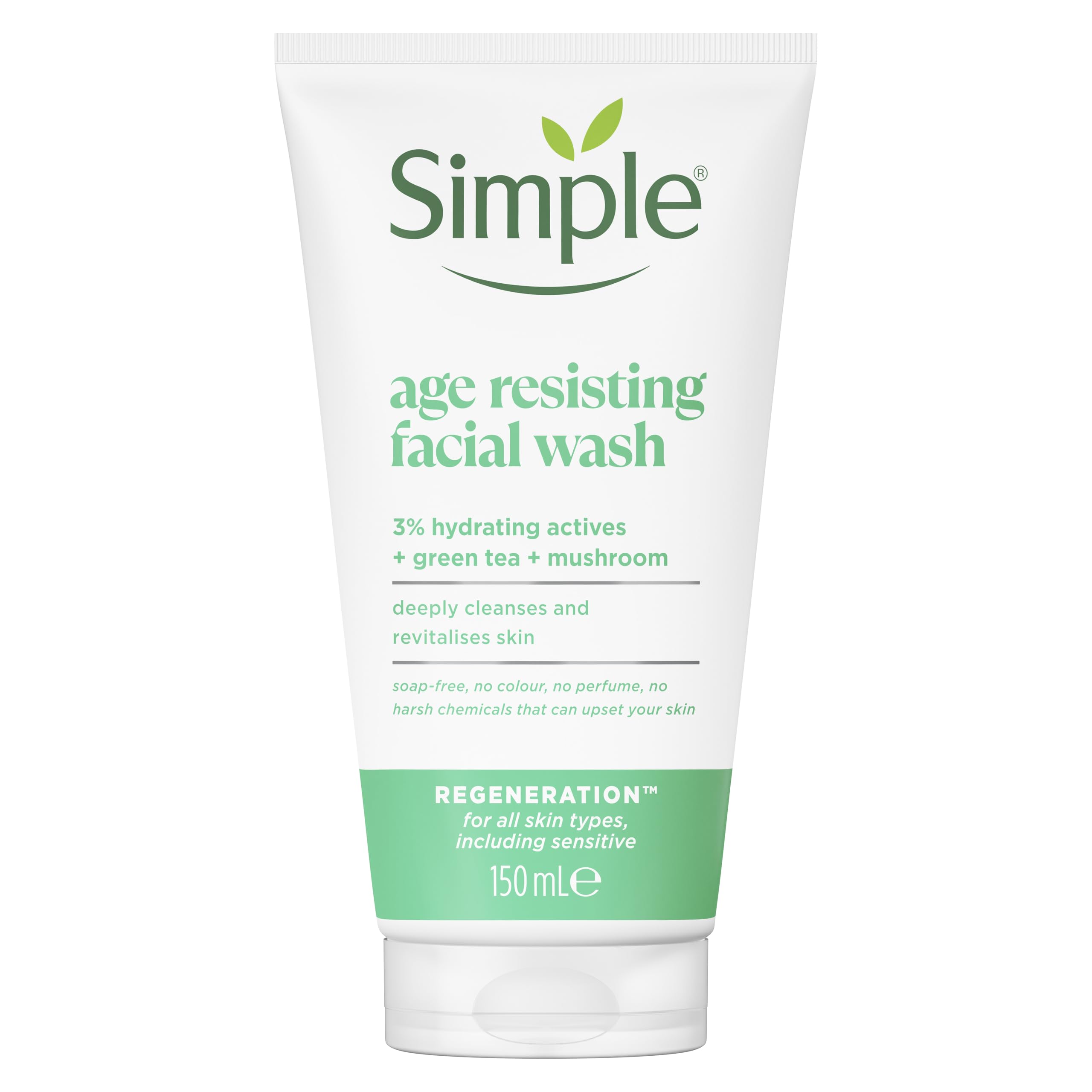 ژل شست و شو صورت سیمپل مدل age resisting 150ml